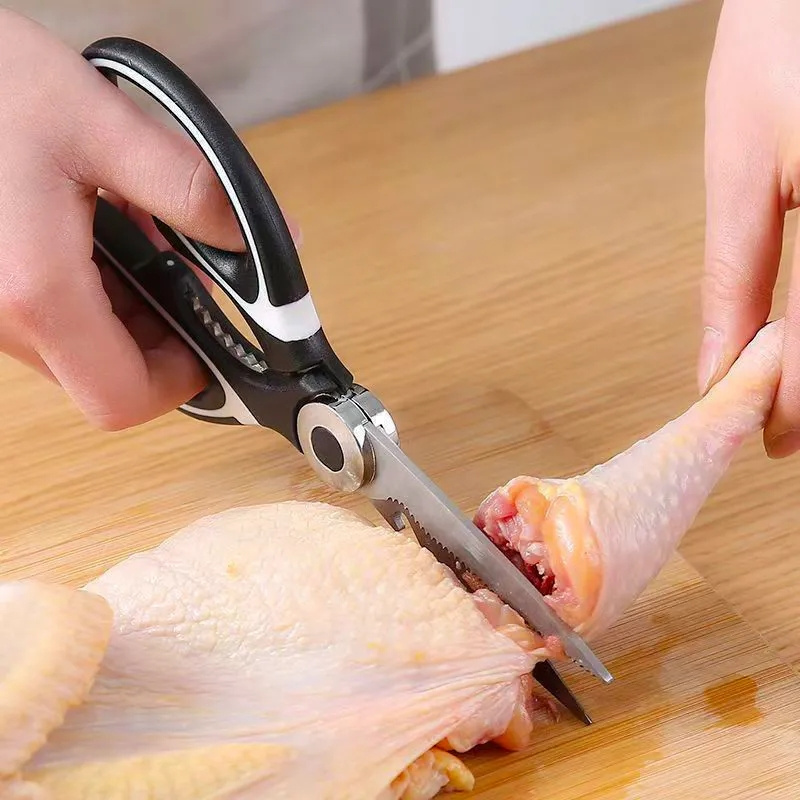 Kitchen Gadgets Latest - Kitchen Scissors Stainless Steel Multifunctional Non