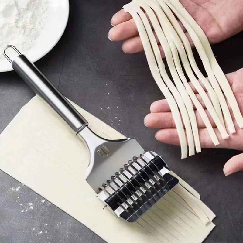 Kitchen Gadgets Pasta - 1Pcs Stainless Steel Manual Spaghett Cutter