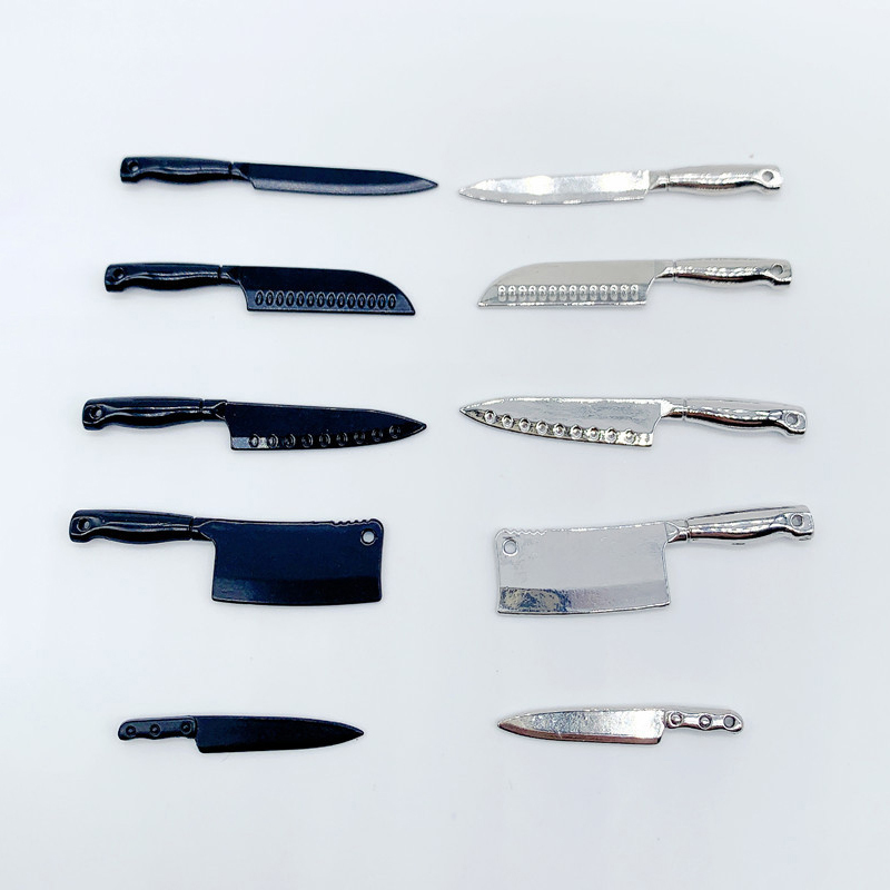 Kitchen Gadgets Latest - 1/12 Dollhouse Mini Knives Model Dollhouse