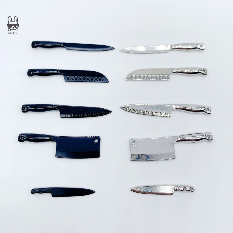 1/12 Dollhouse Mini Knives Mod - Kitchen Gadgets Latest ulasan dan harga