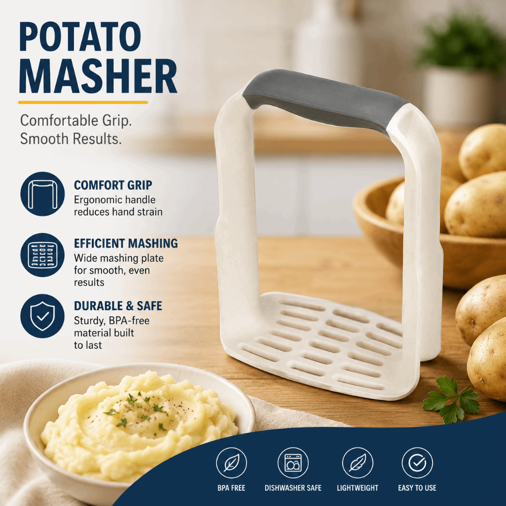 Hangable Manual Potatoes Mashe - Potato Masher Ricer ulasan dan harga
