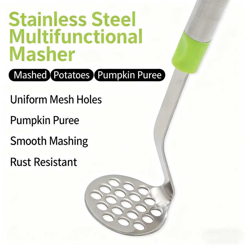 1Pcs 316Stainless Steel Garlic - Potato Masher Ricer ulasan dan harga