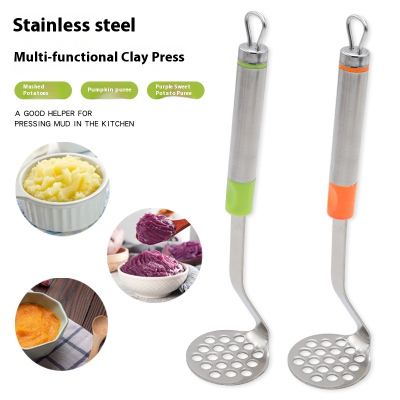 1Pcs 316Stainless Steel Garlic - Potato Masher Ricer ulasan dan harga