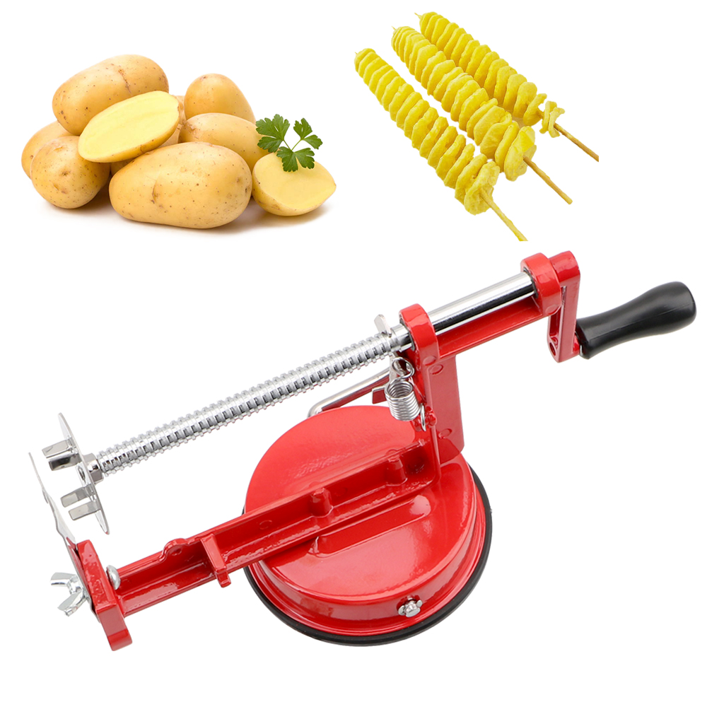 Manual Spiral French Fry Cutte - Potato Masher Ricer ulasan dan harga