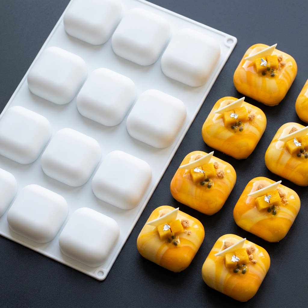 12-Cavity Square Pillow Silico - Kitchen Gadgets For Arthritic Hands ulasan dan harga