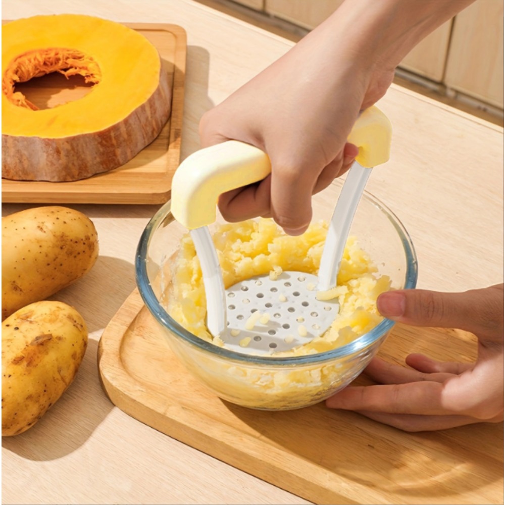 1PC Portable Plastic Manual Po - Potato Masher Ricer ulasan dan harga