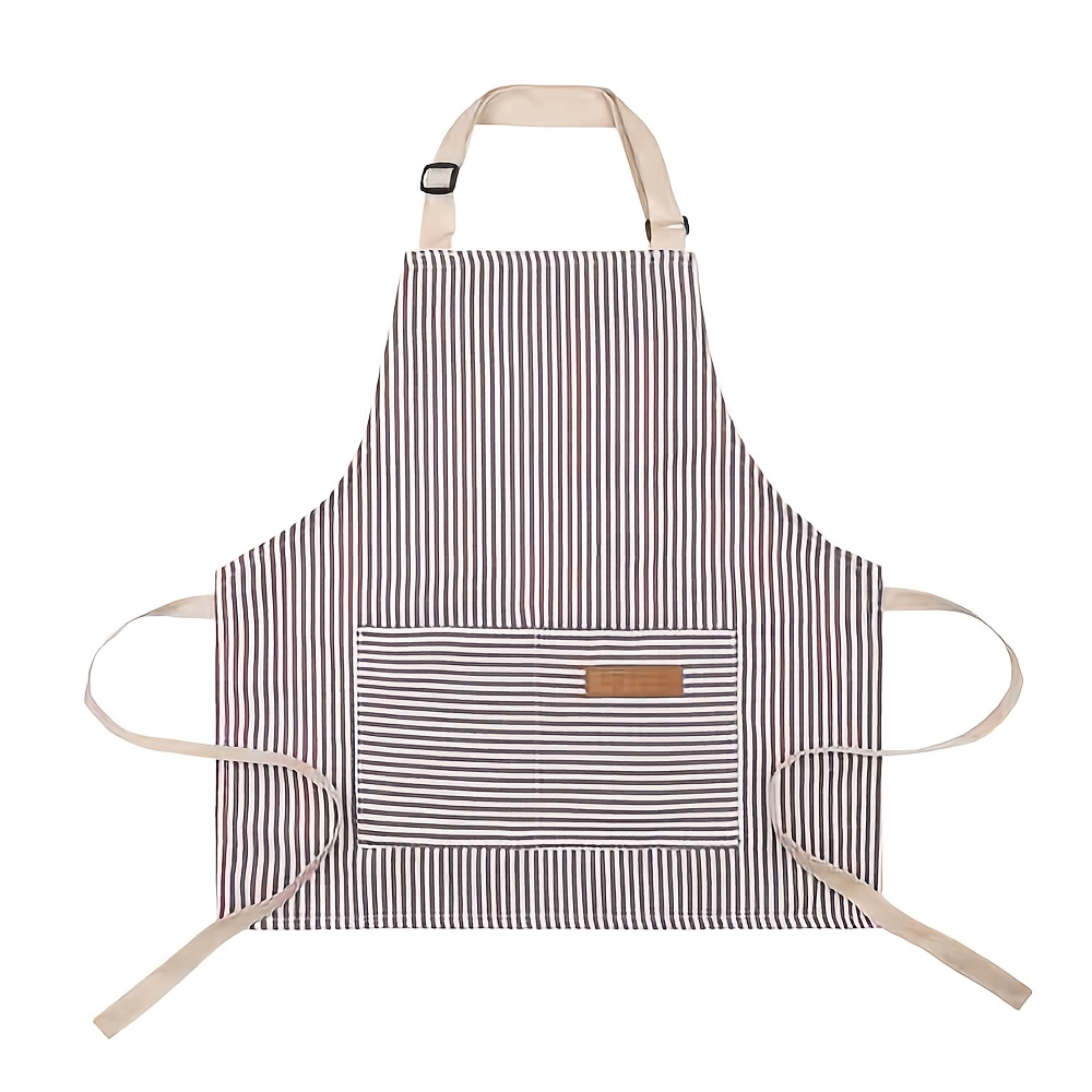 Embroidered Name Striped Apron - Kitchen Gadgets Name ulasan dan harga