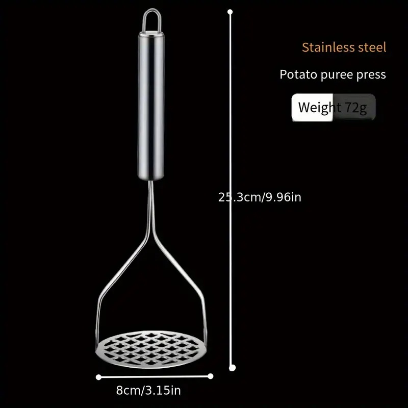 1Pc Stainless Steel Potato Mas - Potato Masher Ricer ulasan dan harga
