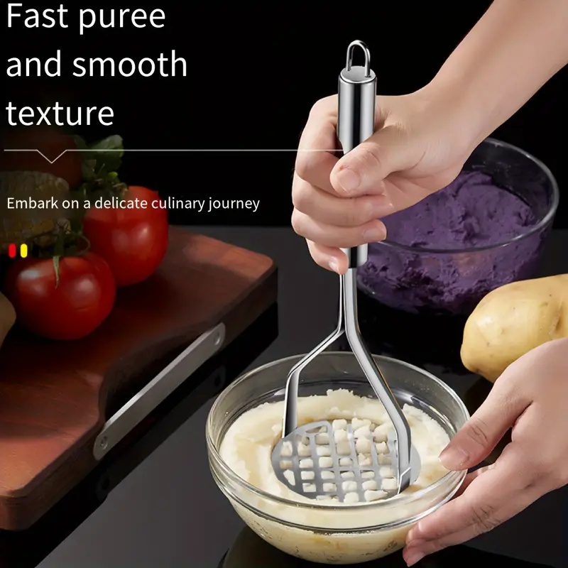 1Pc Stainless Steel Potato Mas - Potato Masher Ricer ulasan dan harga