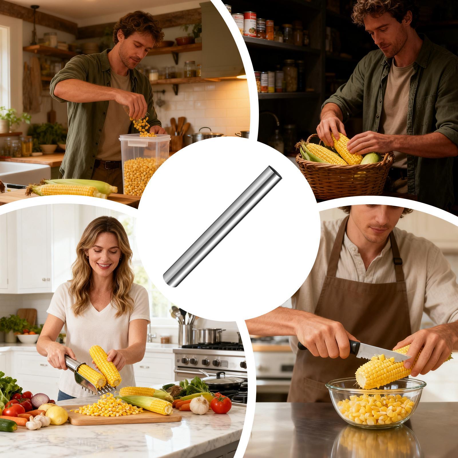 Corn Cob Peeler Stainless Stee - Kitchen Gadgets For Chefs ulasan dan harga