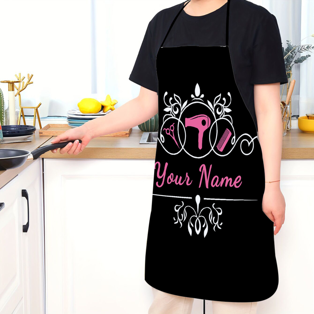 Hair Salon Apron Personalized  - Kitchen Gadgets Name ulasan dan harga