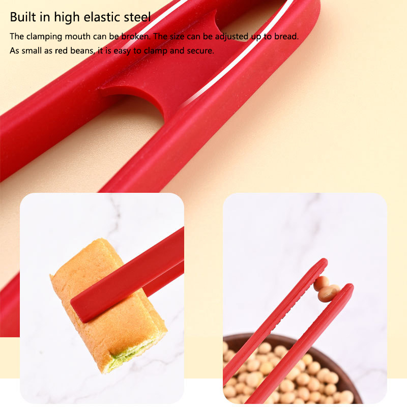 Salad Food Tongs Anti-slip Sil - Kitchen Gadgets For Chefs ulasan dan harga