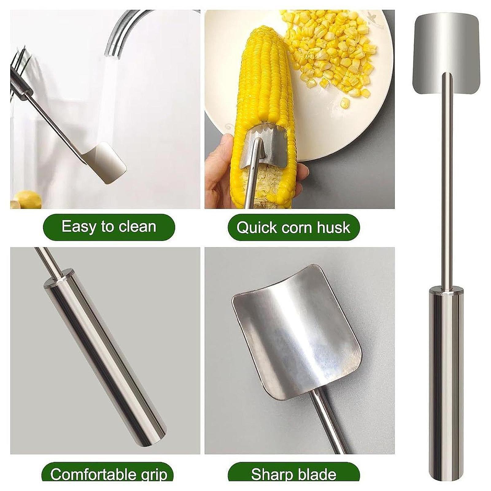 Manual Corn Peeler Corn Strip  - Kitchen Gadgets For Chefs ulasan dan harga