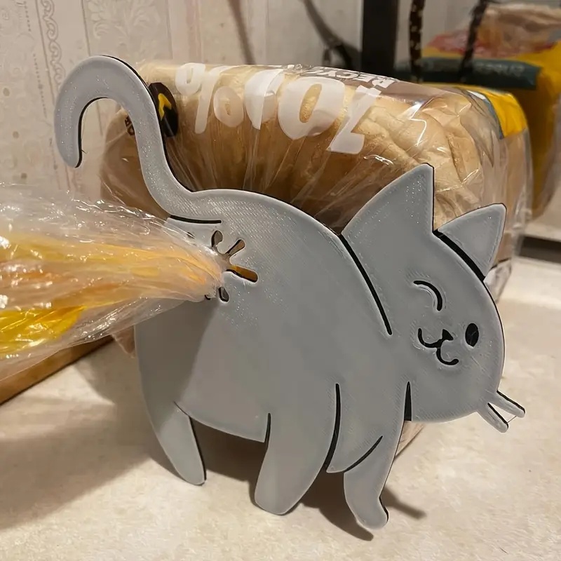 2pcs Funny Cat Butt Bag Clip,  - Funny Kitchen Gadgets Gifts ulasan dan harga
