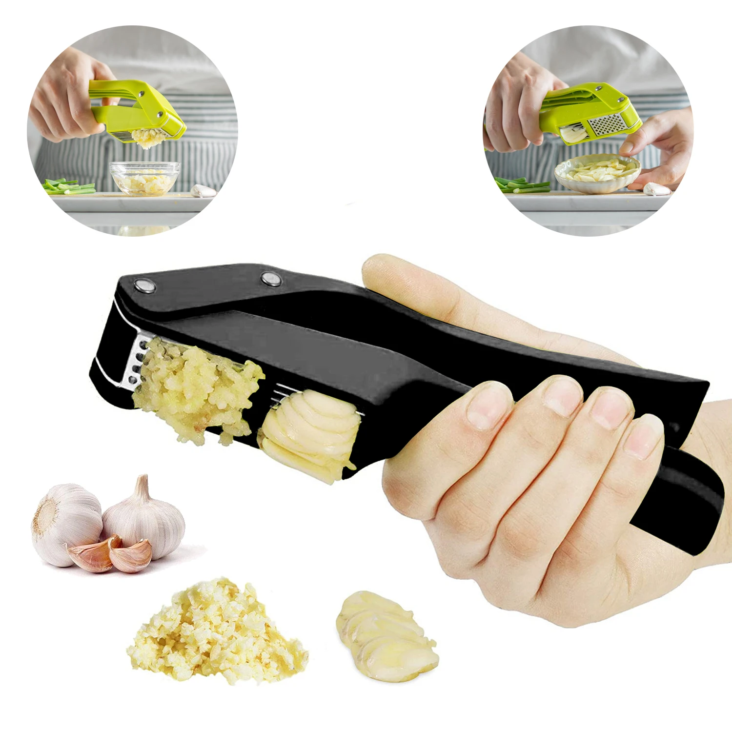 2 in 1 Garlic Ricer and Slicer - Kitchen Gadgets Latest ulasan dan harga